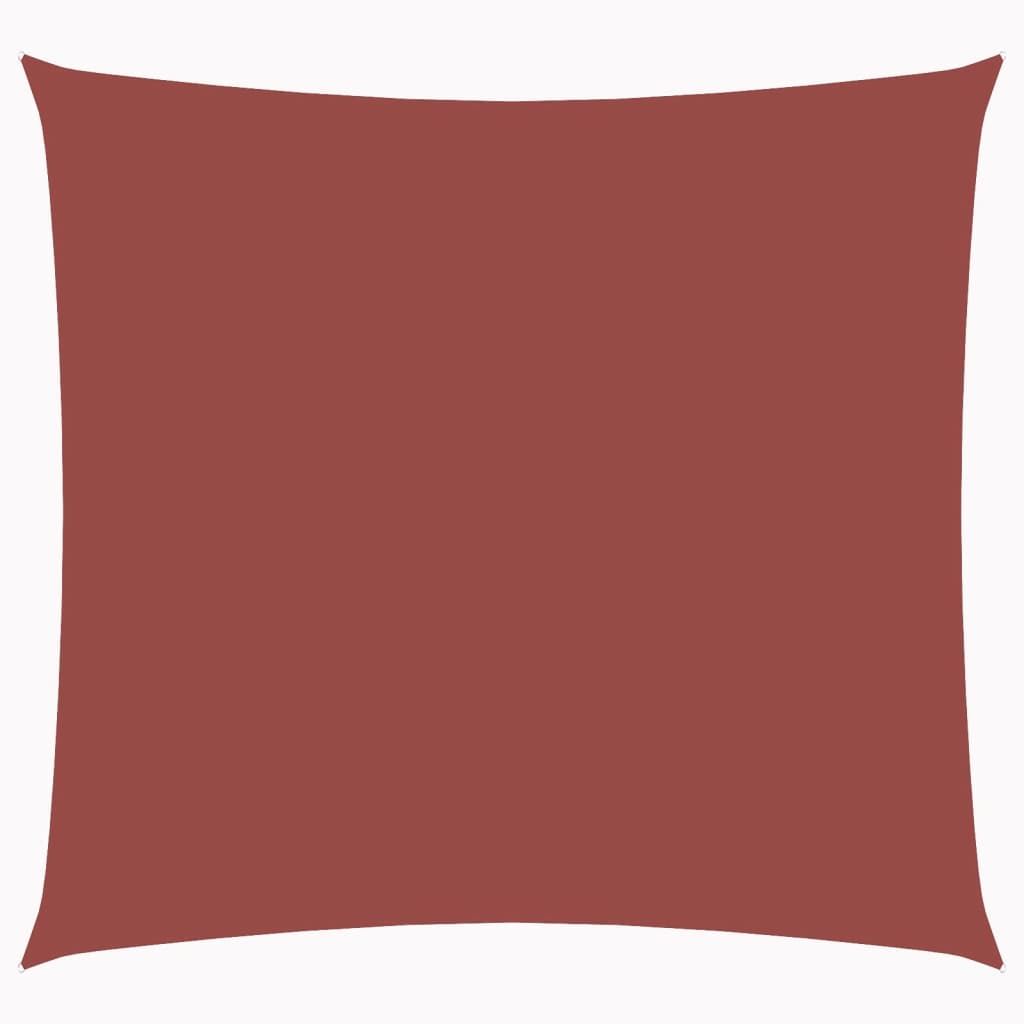 Vidaxl Sunshade Square 4x4 M Oxford tissu en terre cuite colorée