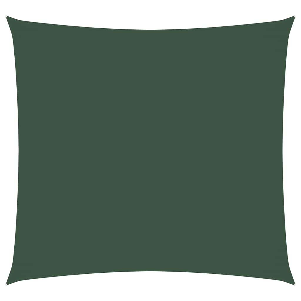 Vidaxl Sunshade Square 4,5x4,5 m Oxford tissu vert foncé