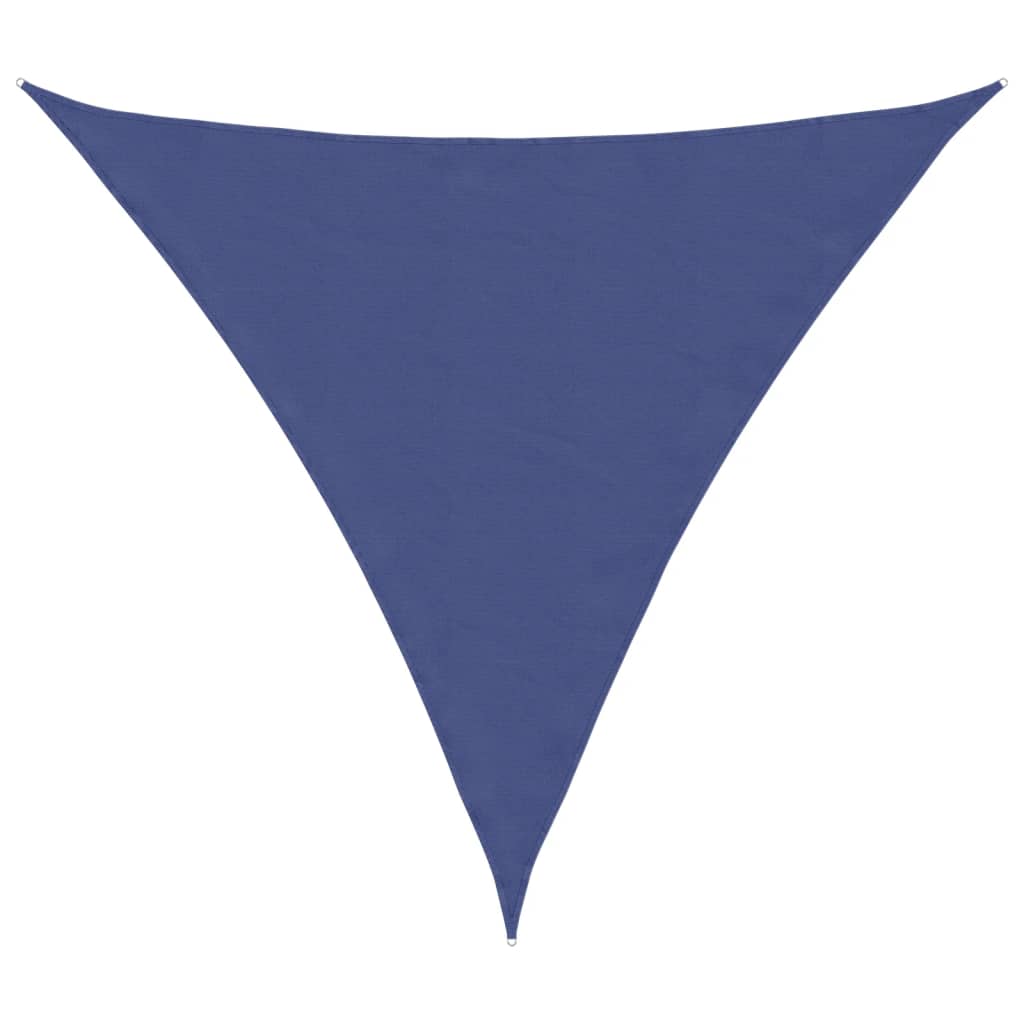 Vidaxx auvent triangulaire 4x4x4 m tissu oxford bleu