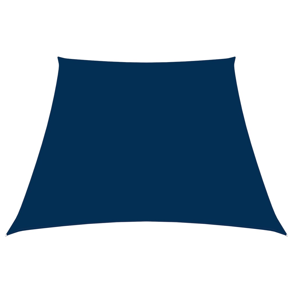Vidaxl Zonnezeil Trapezium 3 5x4 M Oxford tissu bleu