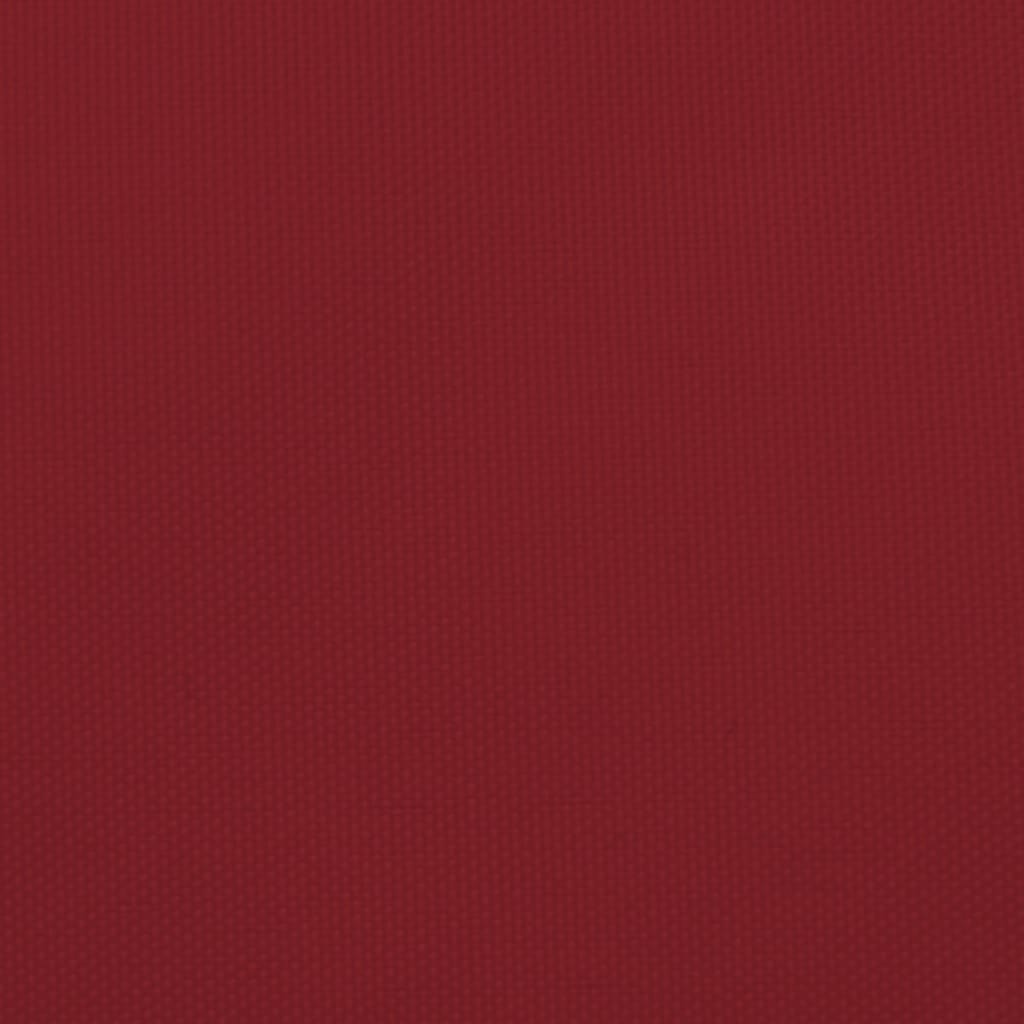 Vidaxl Zonnezeil Trapezium 2 4x3 M Oxford tissu rouge