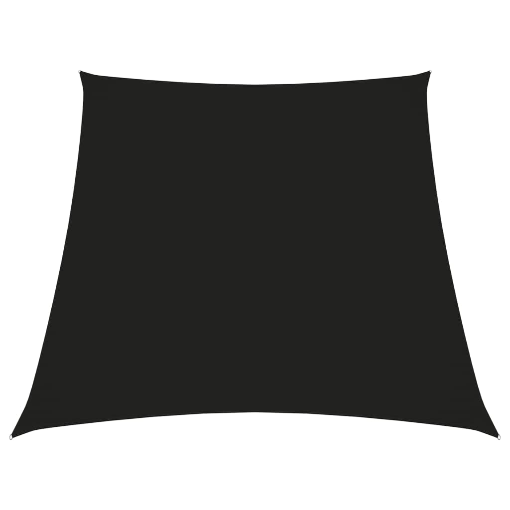 Vidaxl Zonnezeil Trapezium 2 4x3 M Oxford Tissu noir