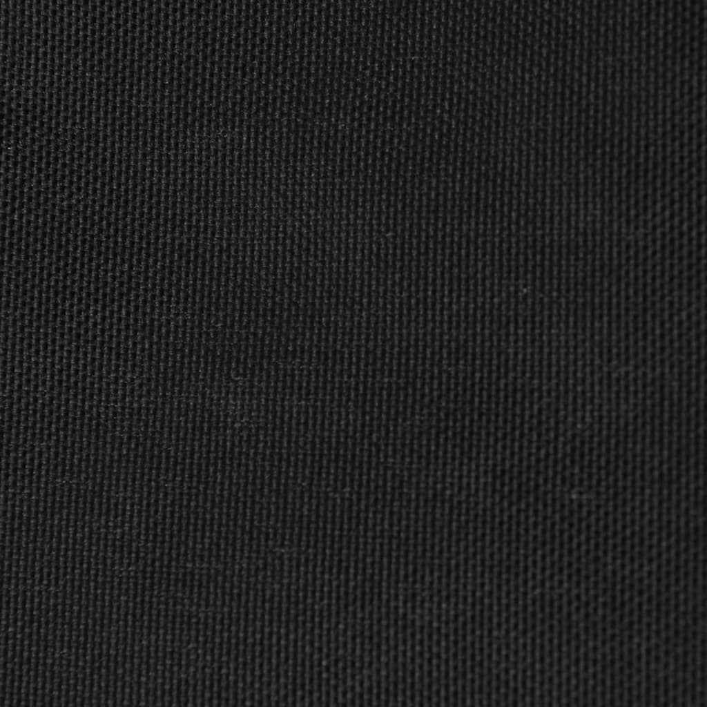 Vidaxl Zonnezeil Trapezium 3 5x4 M Oxford tissu noir