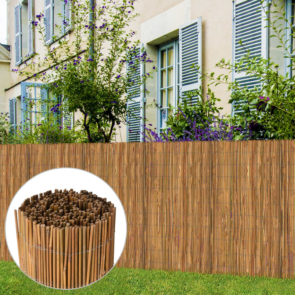 Écran vidaxl 500x100 cm bambou