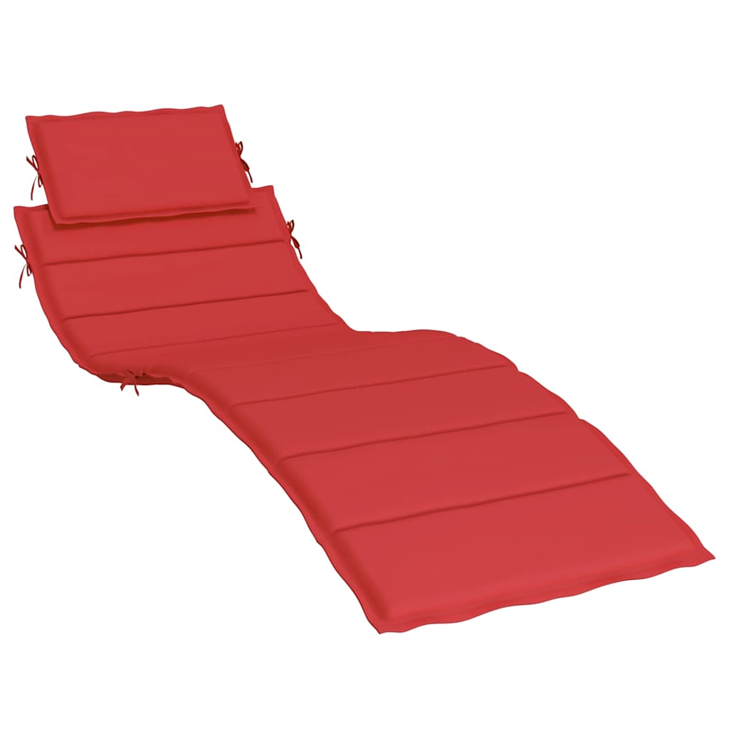Vidaxl Lounge Cushion 186x58x4 cm Oxford Fabric Red
