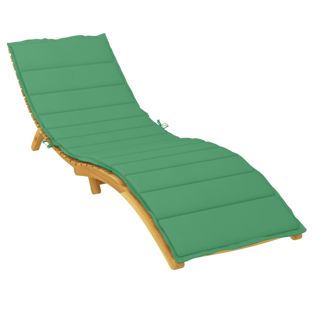 Vidaxl Lounge Cushion 200x50x3cm Oxford Fabric vert