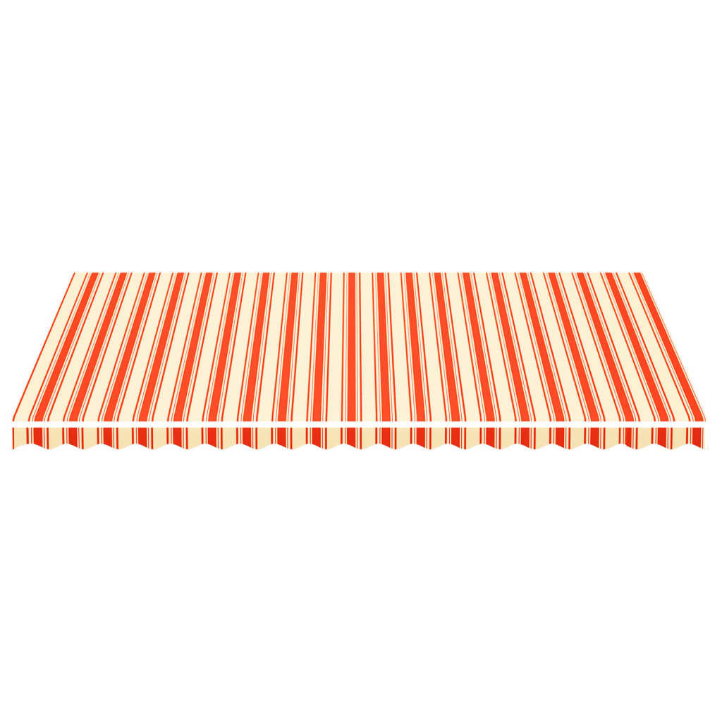 Vidaxx toile de remplacement pour auvent 5x3 m jaune et orange