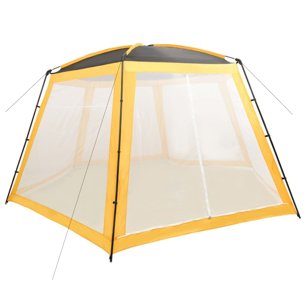 Vidaxl Piscine Tente 590x520x250 cm Tissu jaune