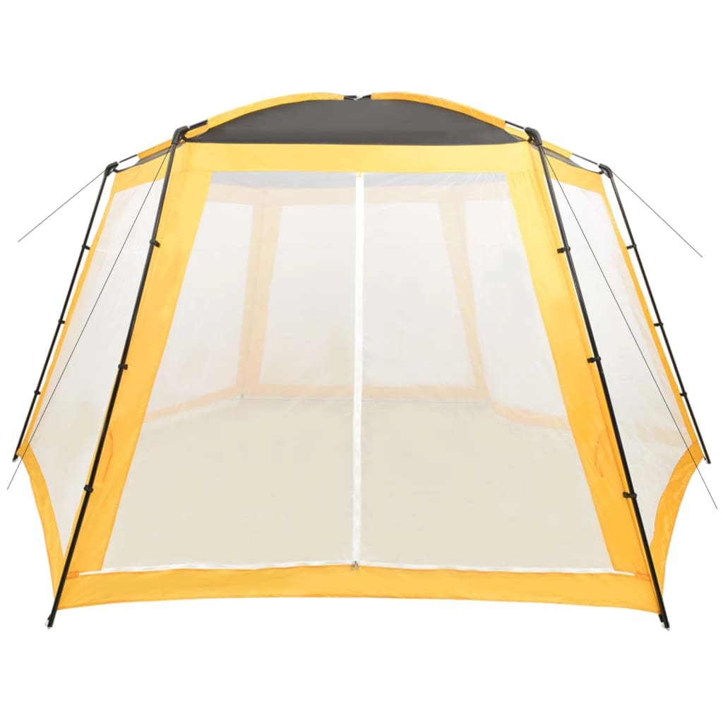 Vidaxl Piscine Tente 590x520x250 cm Tissu jaune