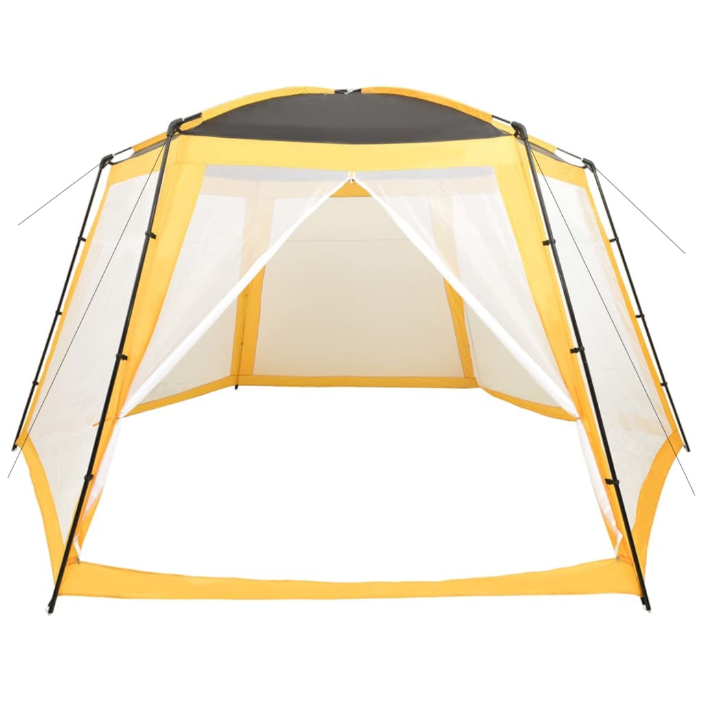 Vidaxl Piscine Tente 590x520x250 cm Tissu jaune