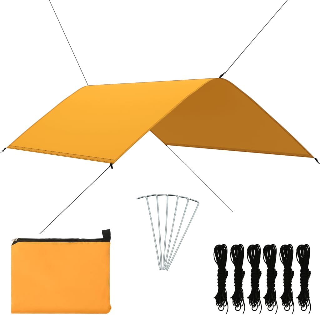 Vidaxl Couverture voile 3x2 m jaune
