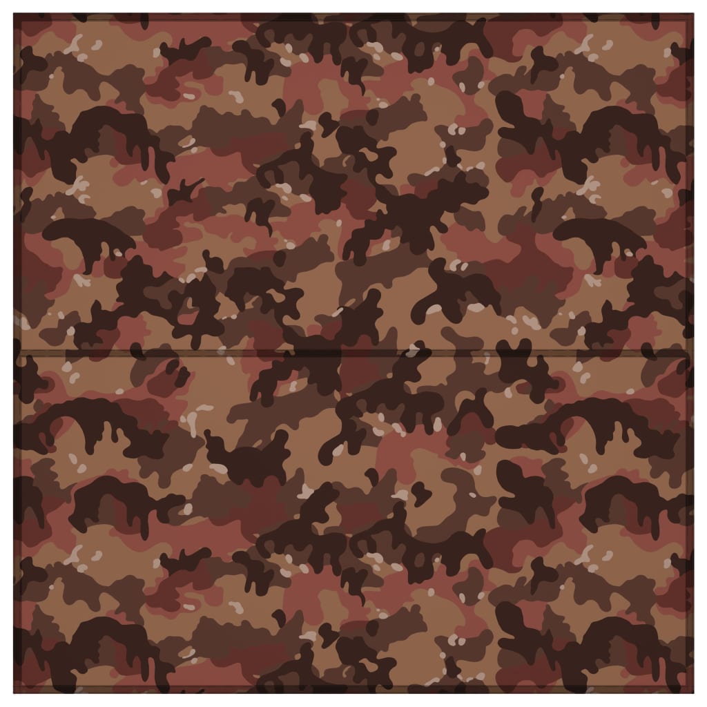 Vidaxl Couverture voile 4x4 m camouflage