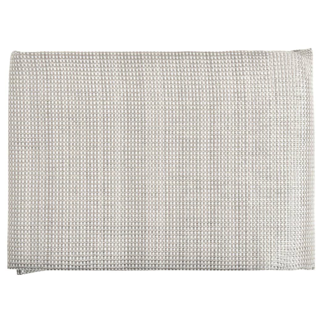 Tapis de tente Vidaxl 400x300 cm gris foncé