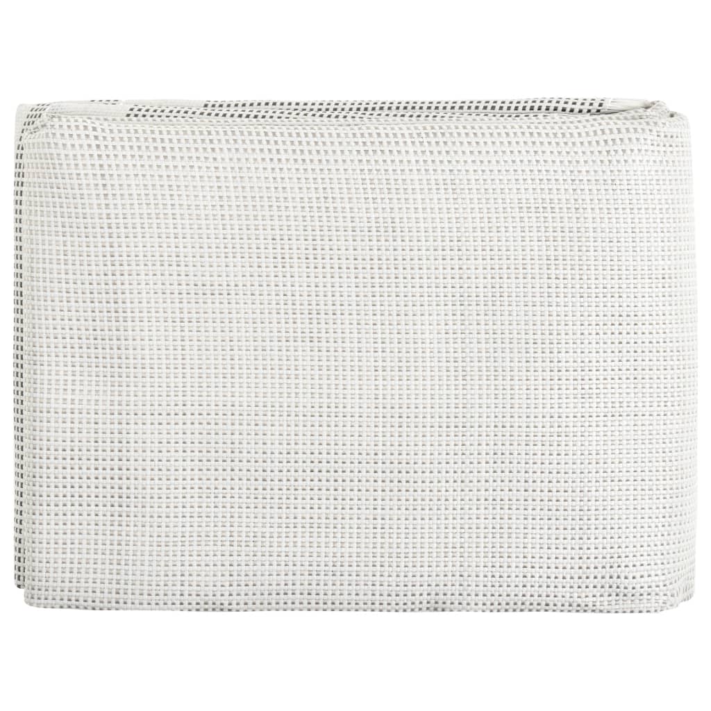 Tapis de tente Vidaxl 600x300 cm gris