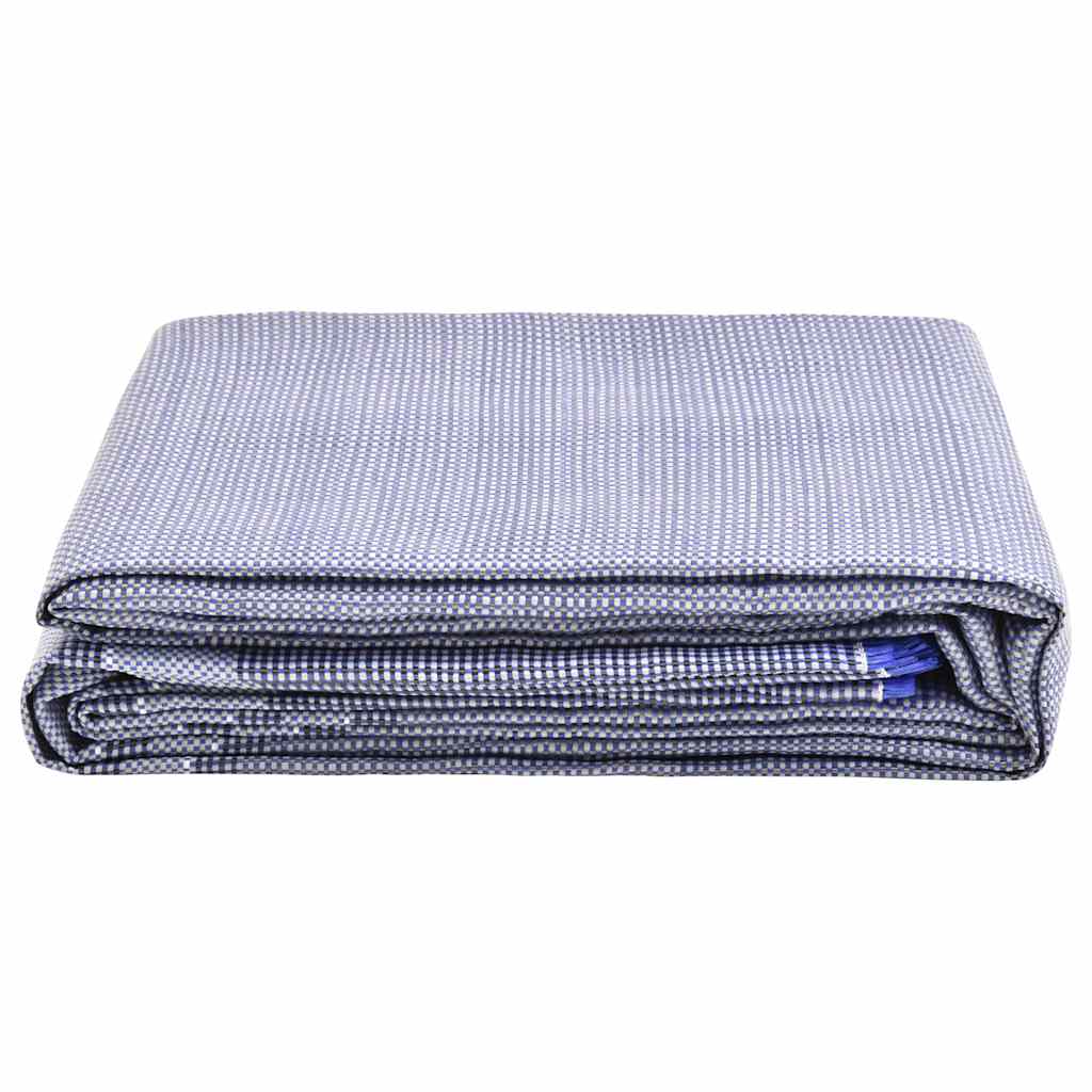 Tapis de tente Vidaxl 650x300 cm bleu
