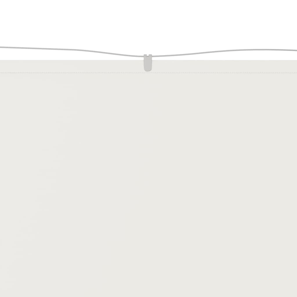 Vidaxl luifel vertical 300x270 cm tissu oxford blanc