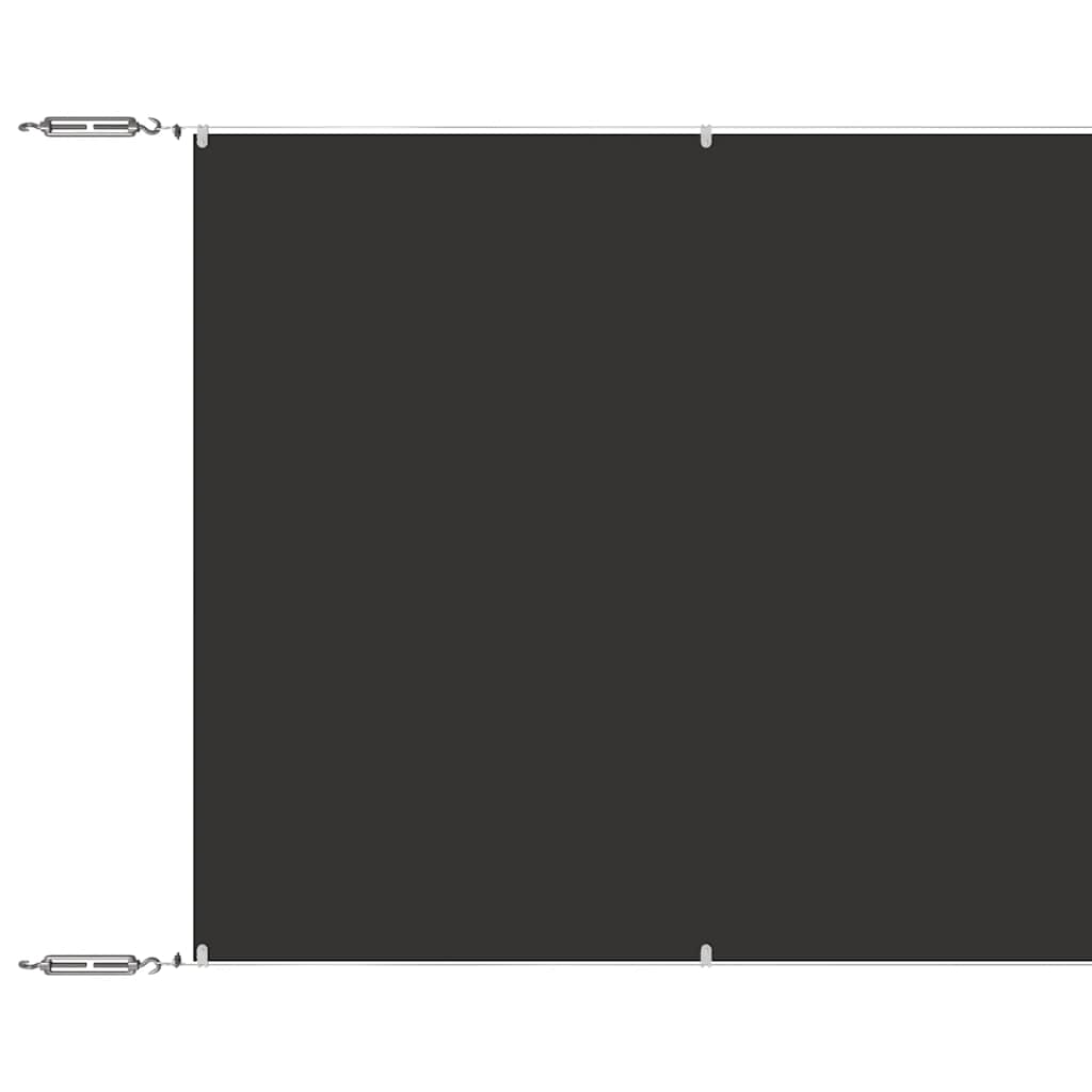 Vidaxl Luifel Vertical 60x800 cm Oxford Fabric Anthracite -Colored