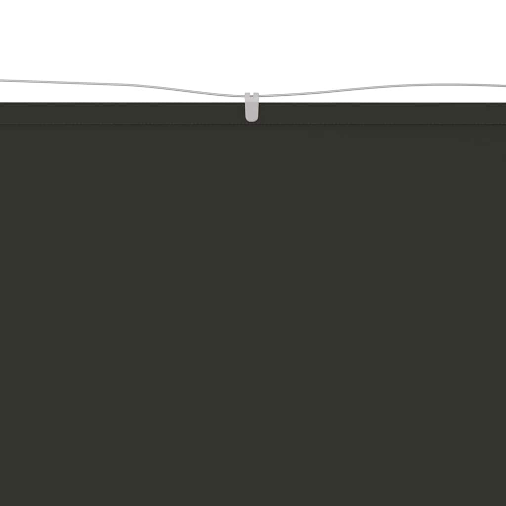 Vidaxl Luifel Vertical 180x1000 cm Oxford Fabric Anthracite -Colored