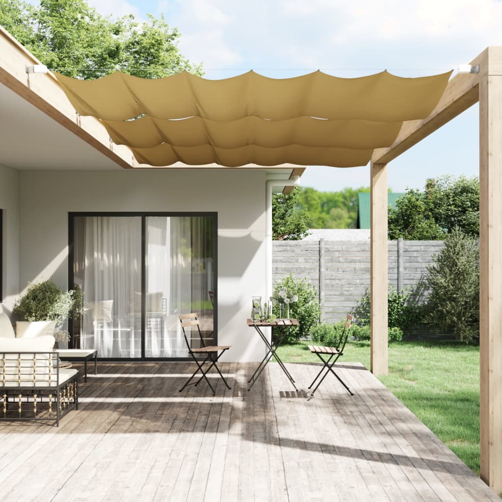 Vidaxl Luifel Vertical 180x270 cm Oxford Fabric Beige
