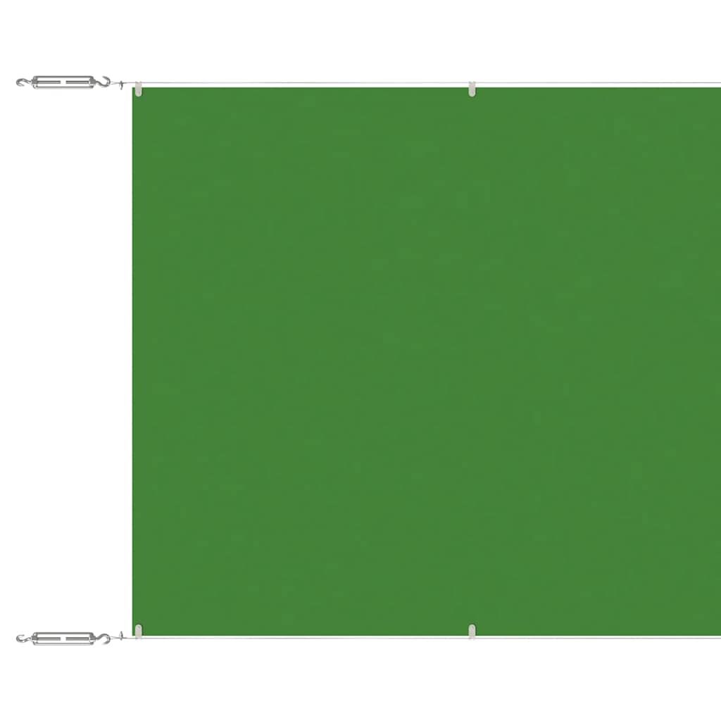 Vidaxl Luifel Vertical 60x600 cm Oxford tissu vert clair