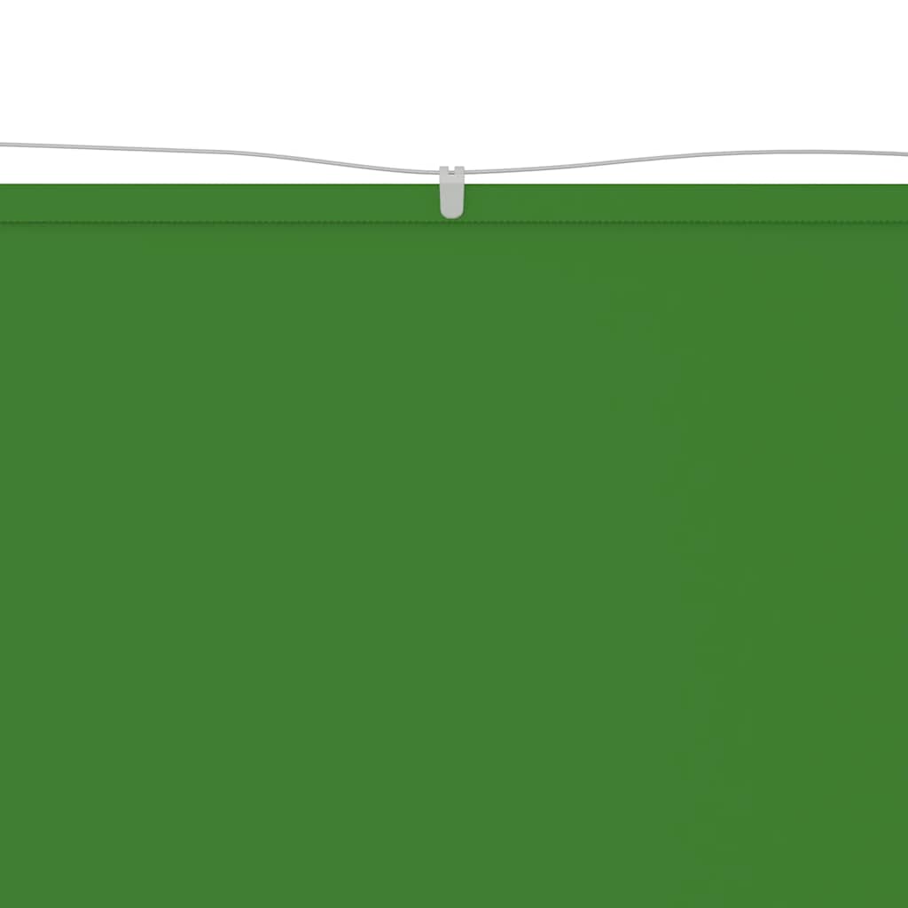 Vidaxl Luifel Vertical 60x1000 cm Oxford tissu vert clair