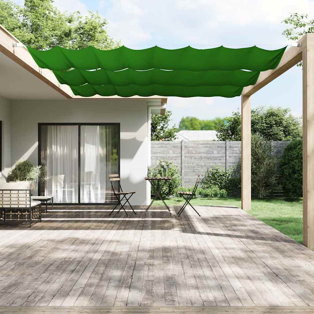 Vidaxl Luifel Vertical 180x360 cm Oxford tissu vert clair