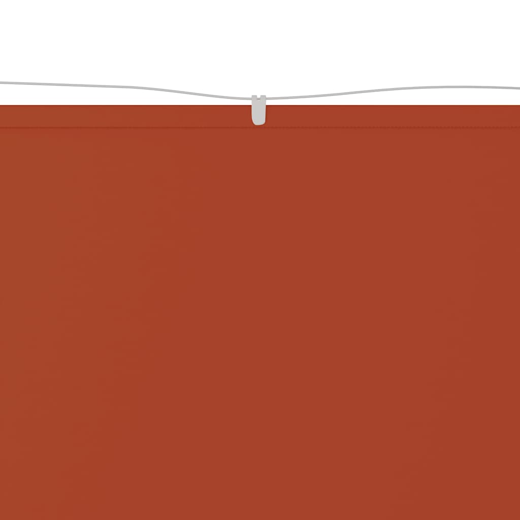 Vidaxl Luifel Vertical 180x600 cm Oxford Fabric Terracotta -Colored