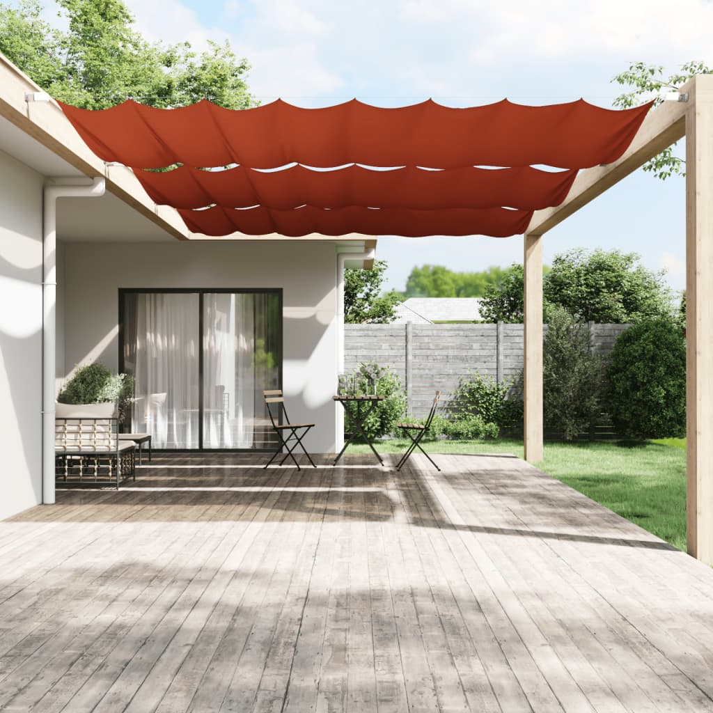 Vidaxl Luifel Vertical 200x360 cm Oxford tissu terre caisse -colored