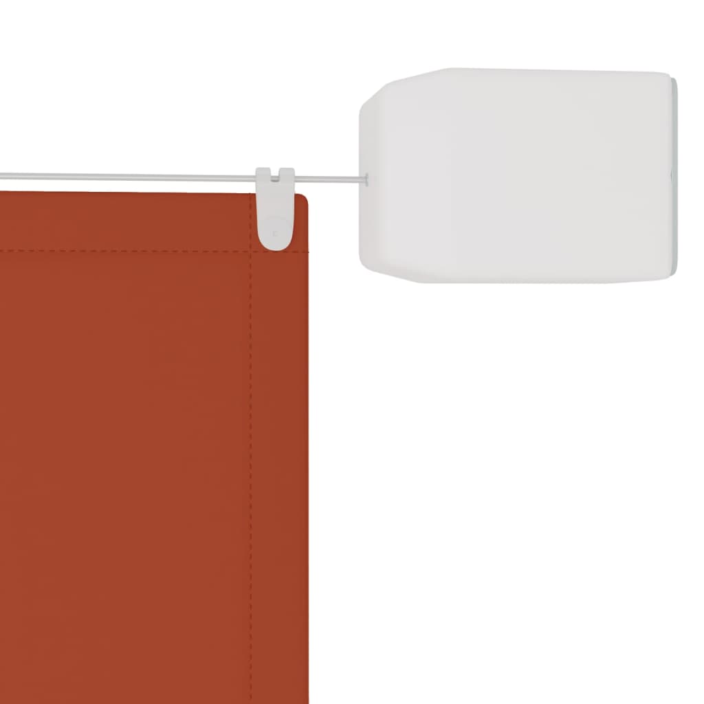 Vidaxl Luifel Vertical 200x420 cm Oxford tissu terre-terre -colored