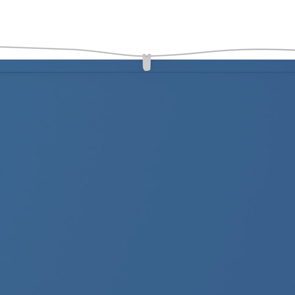 Vidaxl Luifel Vertical 60x420 cm Oxford tissu bleu
