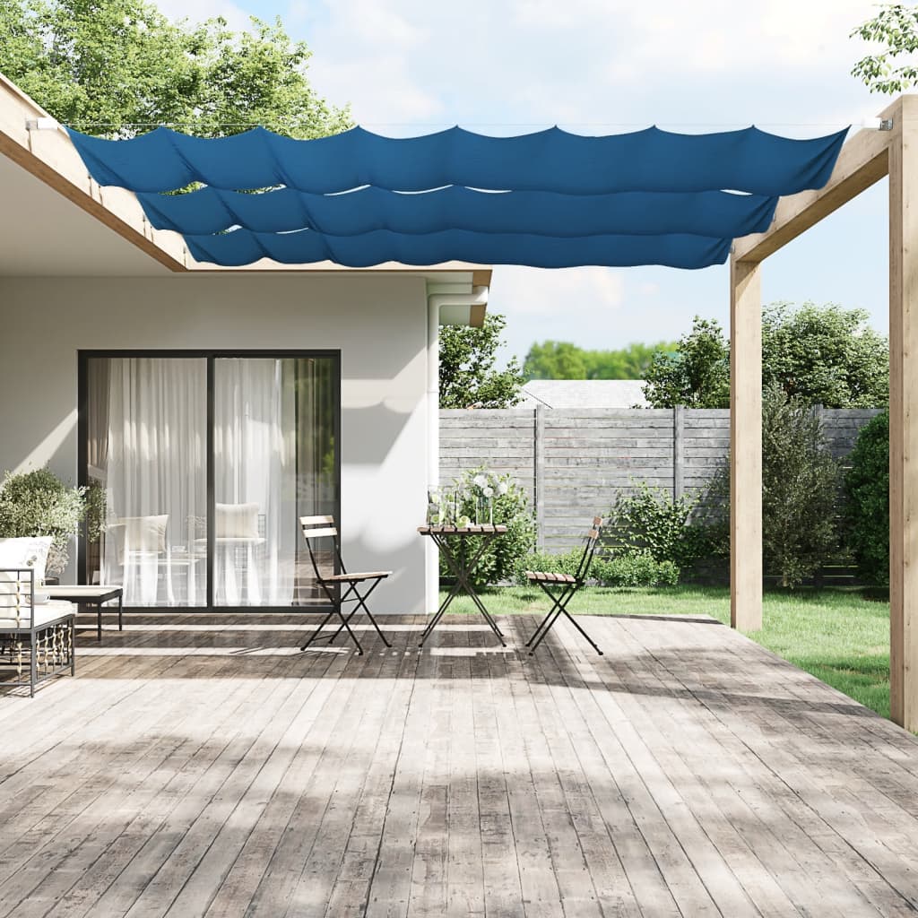 Vidaxl Luifel Vertical 60x1200 cm Oxford tissu bleu