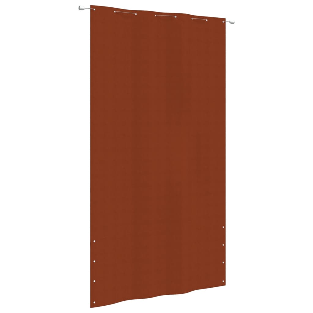 Écran de balcon Vidaxl 160x240 cm Oxford tissu terre caisse -colored