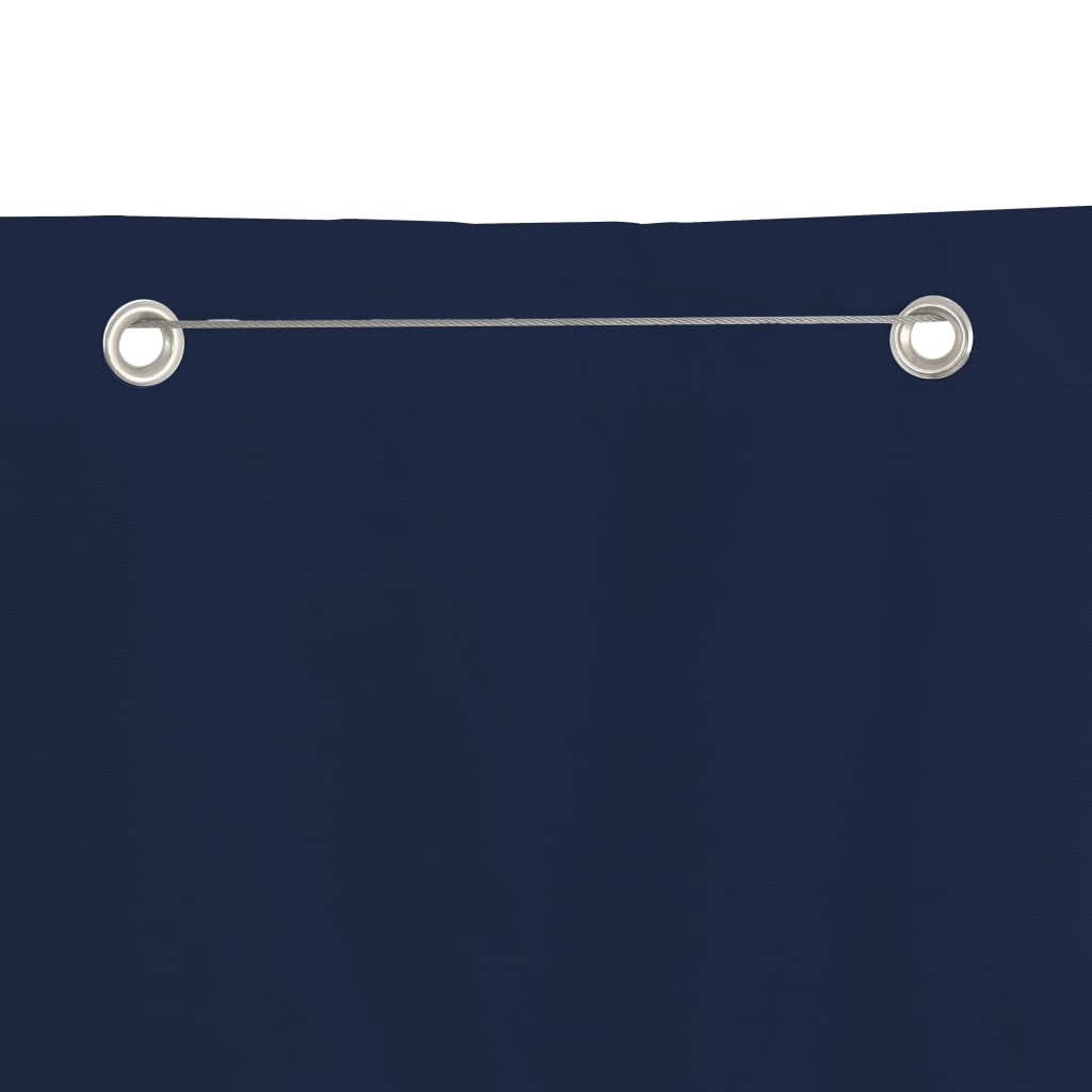 Écran de balcon Vidaxl 100x240 cm Oxford tissu bleu