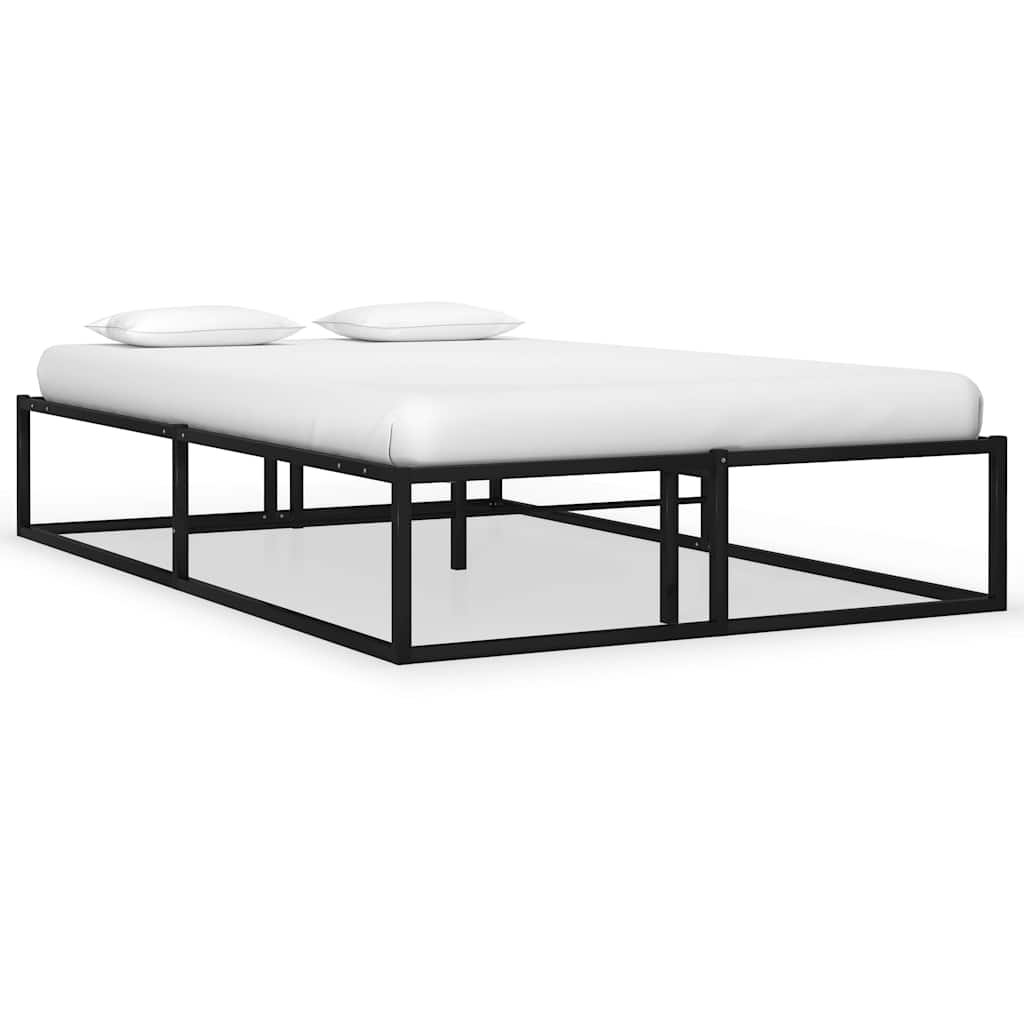 Vidaxl bedframe metaal zwart 120x200 cm