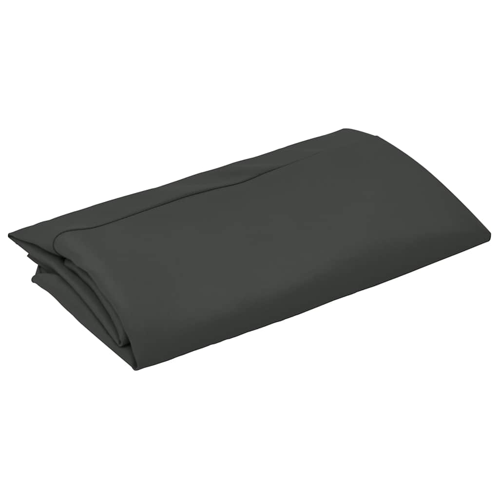 Tissu de remplacement Vidaxl pour parasol flottant 350 cm anthracite -colored