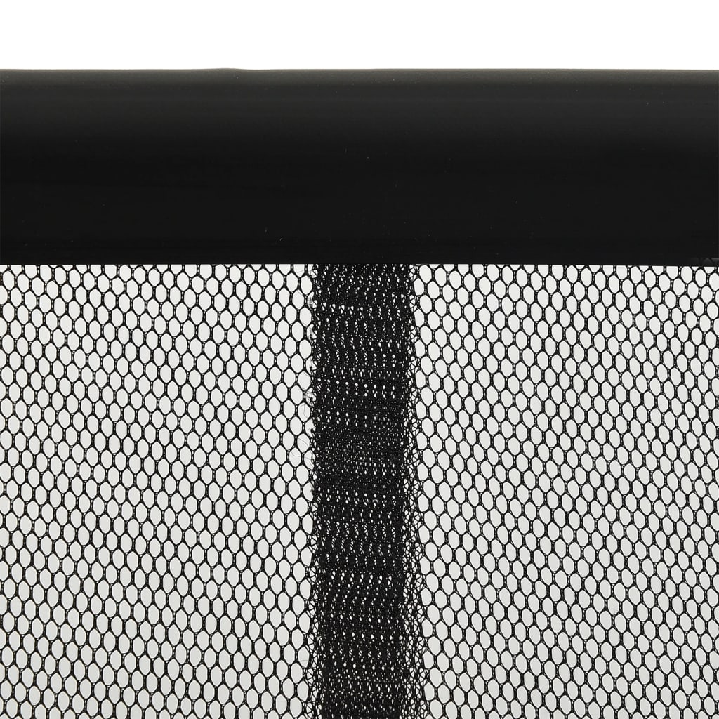 Vidaxl Fly Curtain 5 pièces 120x240 cm Black