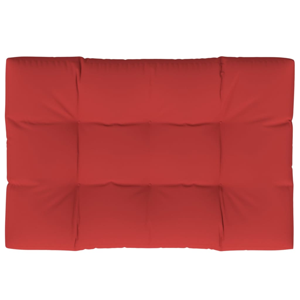 Coussin de palette vidaxl 120x80x12 cm Red