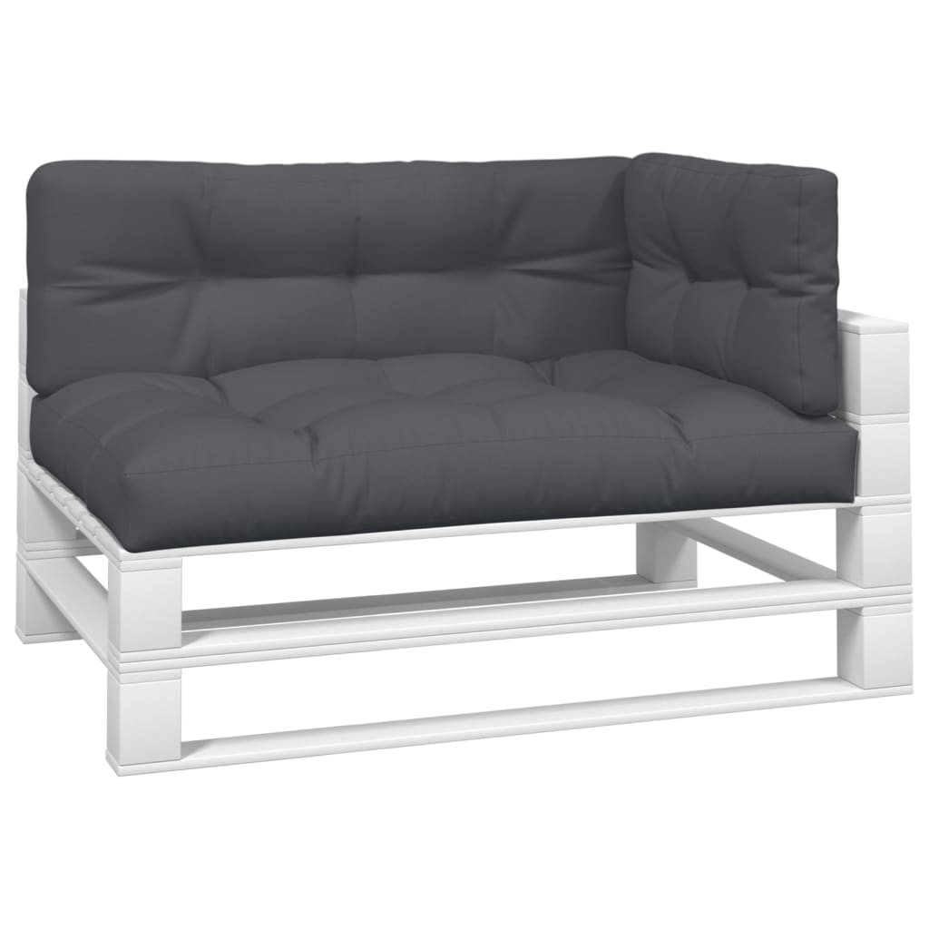 Coussins de palette vidaxl 3 strivus anthracite -colored