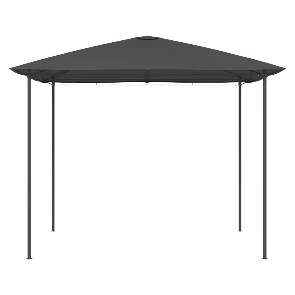 Vidaxl Arbor 160 g m² 3x3x2,6 m anthracite -colored