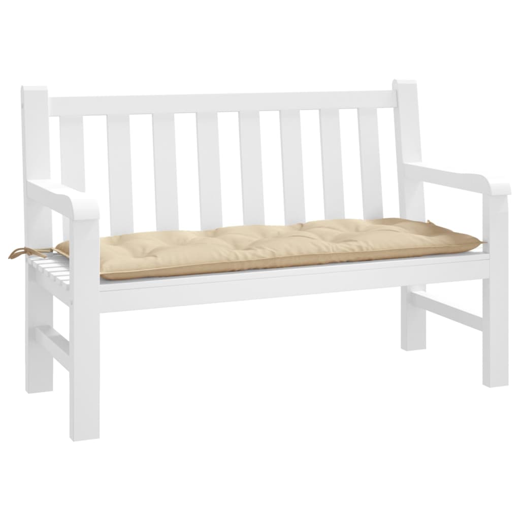 Vidaxl jardin banc coussin 120x50x7 cm