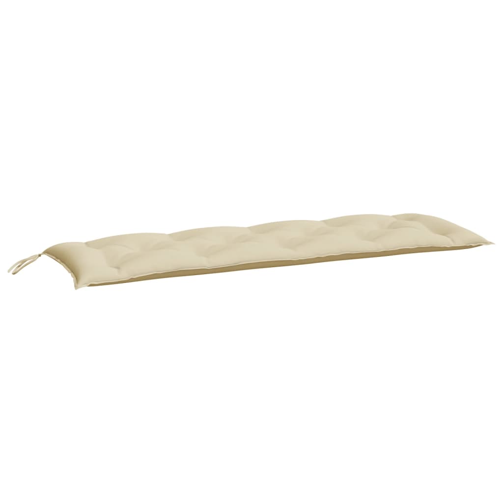Vidaxl Garden Banc Cushion 150x50x7 cm Oxford Fabric Beige