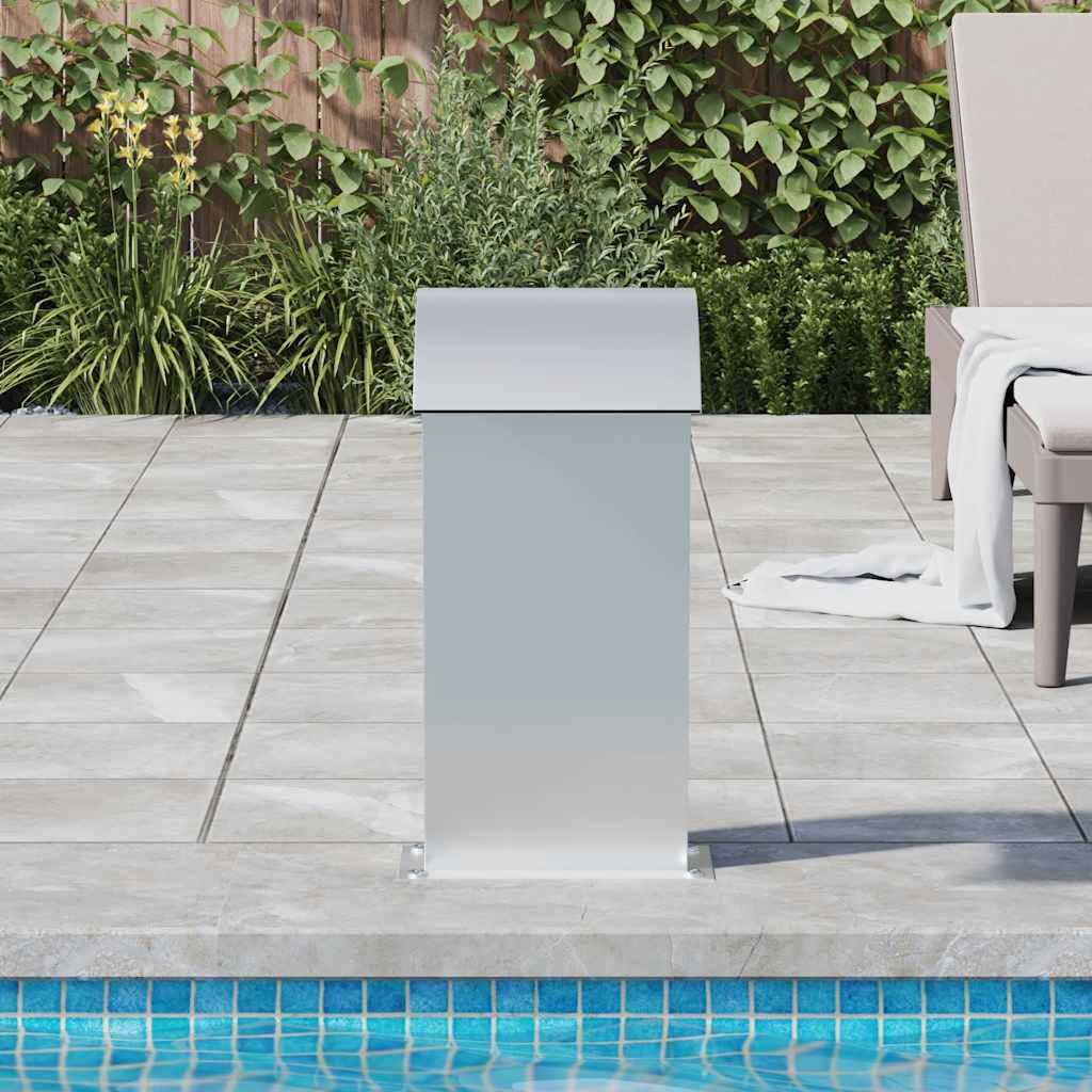 Fountaine de piscine Vidaxl 50x30x60 cm en acier inoxydable 304