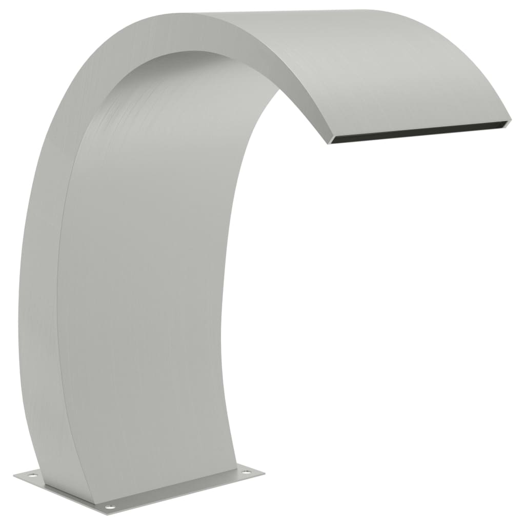 Fontaine de piscine Vidaxl avec LEDS 22x60x70 cm en acier inoxydable 304