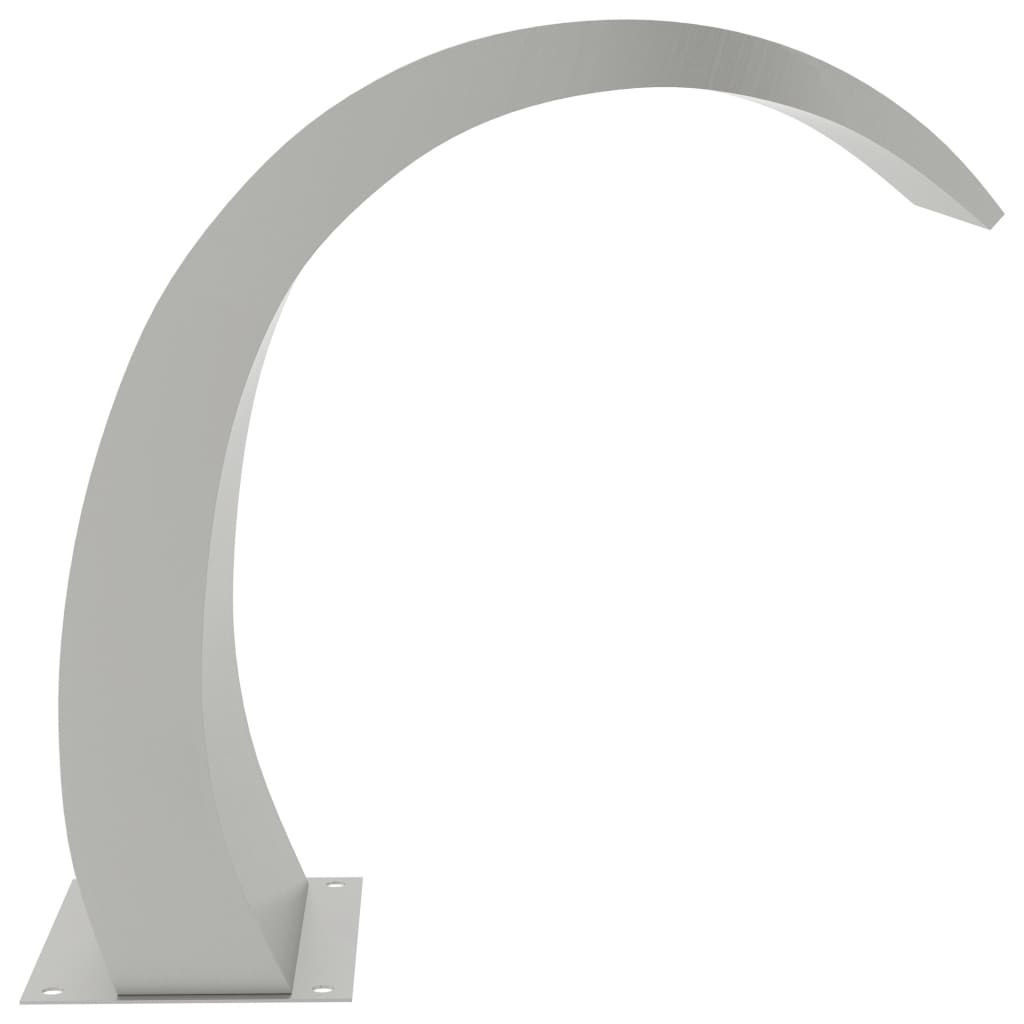 Fontaine de piscine Vidaxl avec LEDS 22x60x70 cm en acier inoxydable 304