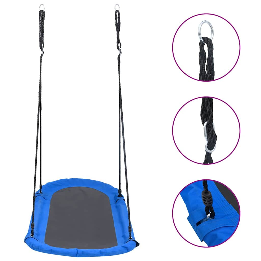 Vidaxl Nest Swing avec drapeaux 165x70 cm