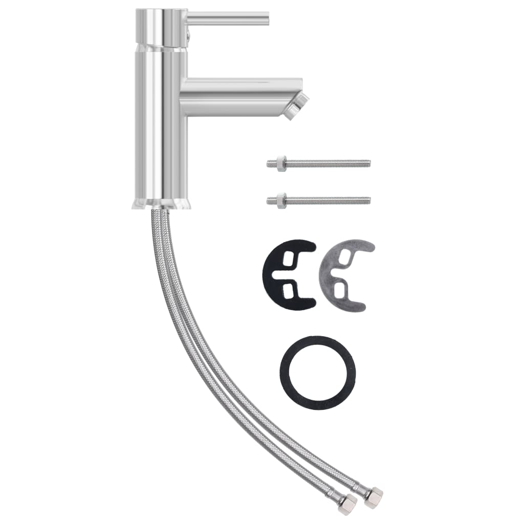 Robinet de lavabo Vidaxx 130x176 mm chromé