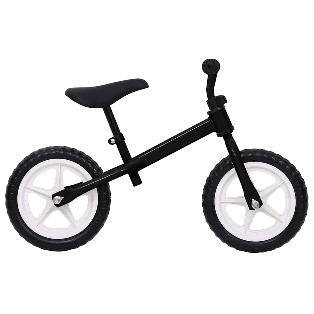 Vidaxl Balance Bike avec roues à 11 pouces noires