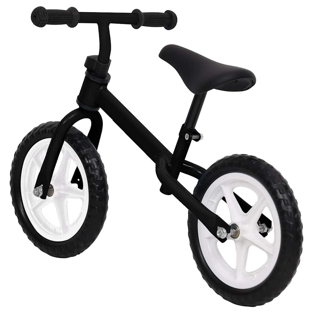 Vidaxl Balance Bike avec roues à 11 pouces noires