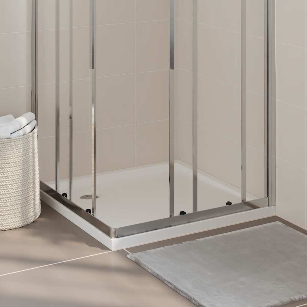 Vidaxl Shower Tray Square 80x80 cm ABS blanc