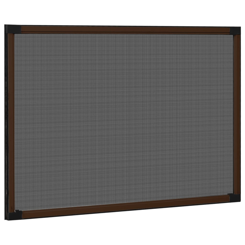 Moustiquaire extensible Vidaxx (100-193)x75 cm marron